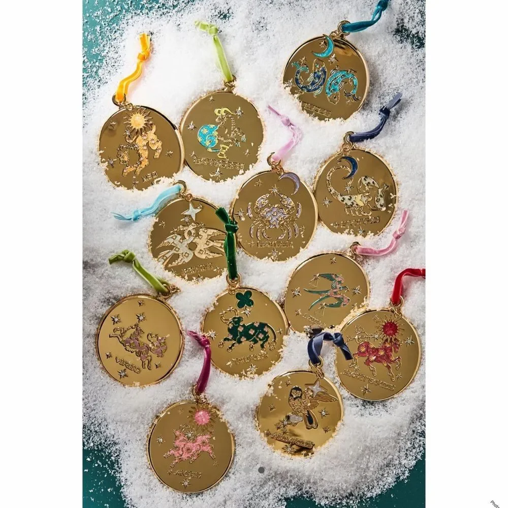 Anthropologie × Lou Benesch Stargazer Zodiac Ornament - Capricorn